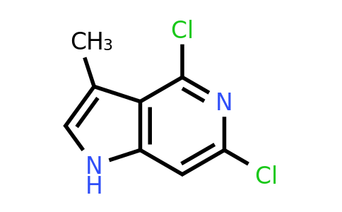 CAS 39921-23-8 | 4,6-dichloro-3-methyl-1H-pyrrolo[3,2-c]pyridine