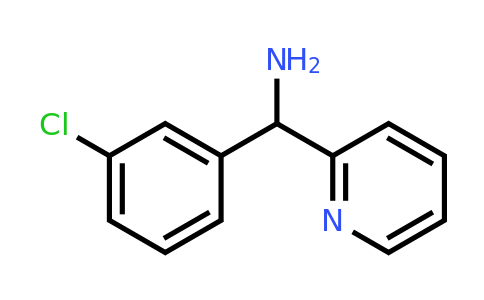CAS 39930-15-9 | (3-chlorophenyl)(pyridin-2-yl)methanamine