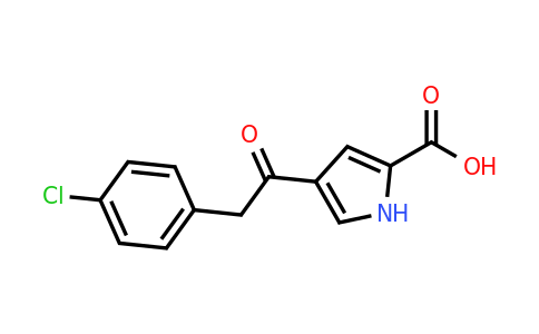 CAS 400073-90-7 | 4-(2-(4-Chlorophenyl)acetyl)-1H-pyrrole-2-carboxylic acid