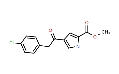 CAS 400073-95-2 | Methyl 4-(2-(4-chlorophenyl)acetyl)-1H-pyrrole-2-carboxylate