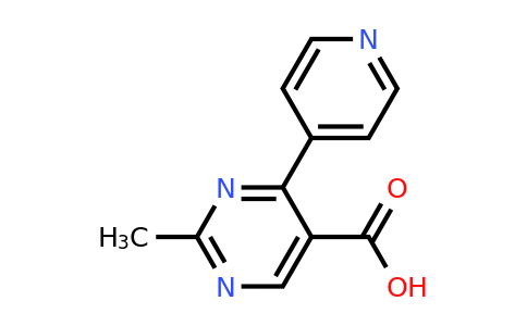CAS 400076-51-9 | 2-Methyl-4-(pyridin-4-yl)pyrimidine-5-carboxylic acid