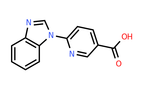 CAS 400078-72-0 | 6-(1H-1,3-benzodiazol-1-yl)pyridine-3-carboxylic acid