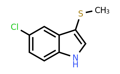 CAS 40015-11-0 | 5-chloro-3-(methylthio)-1H-indole