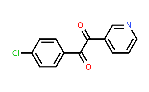 CAS 40061-27-6 | 1-(4-Chlorophenyl)-2-(pyridin-3-YL)ethane-1,2-dione