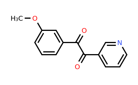 CAS 40061-32-3 | 1-(3-Methoxyphenyl)-2-(pyridin-3-YL)ethane-1,2-dione