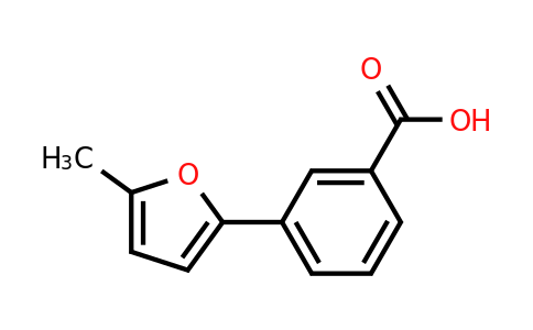 CAS 400746-01-2 | 3-(5-Methylfuran-2-yl)benzoic acid