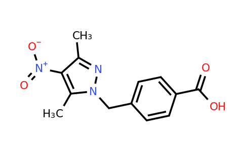 CAS 400752-43-4 | 4-[(3,5-dimethyl-4-nitro-1H-pyrazol-1-yl)methyl]benzoic acid