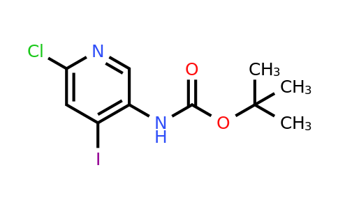 CAS 400777-00-6 | tert-Butyl (6-chloro-4-iodopyridin-3-yl)carbamate