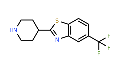 CAS 400797-96-8 | 2-(Piperidin-4-yl)-5-(trifluoromethyl)-1,3-benzothiazole