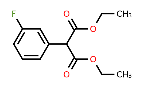 CAS 400808-70-0 | 1,3-Diethyl 2-(3-fluorophenyl)propanedioate