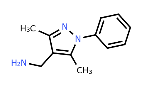 CAS 400877-11-4 | (3,5-dimethyl-1-phenyl-1H-pyrazol-4-yl)methanamine