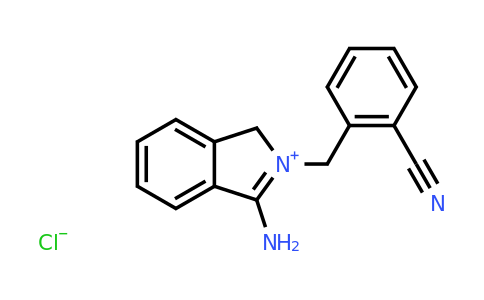 CAS 400880-08-2 | 3-amino-2-[(2-cyanophenyl)methyl]-1H-isoindol-2-ium chloride