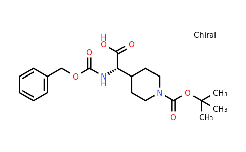 CAS 400888-20-2 | (2S)-2-(benzyloxycarbonylamino)-2-(1-tert-butoxycarbonyl-4-piperidyl)acetic acid