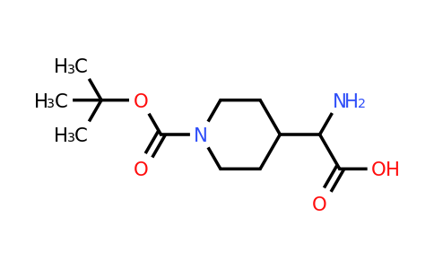 CAS 400888-22-4 | 4-(Amino-carboxy-methyl)-piperidine-1-carboxylic acid tert-butyl ester