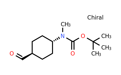 CAS 400898-94-4 | tert-butyl N-methyl-N-[trans-4-formylcyclohexyl]carbamate
