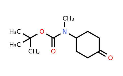 CAS 400899-84-5 | tert-Butyl methyl(4-oxocyclohexyl)carbamate