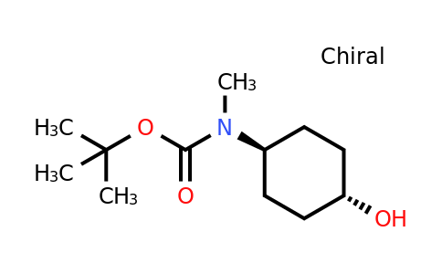 CAS 400899-99-2 | trans-(4-hydroxy-cyclohexyl)-methyl-carbamic acid tert-butyl ester