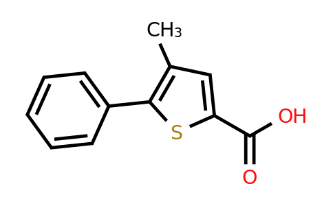 CAS 40133-12-8 | 4-Methyl-5-phenylthiophene-2-carboxylic acid