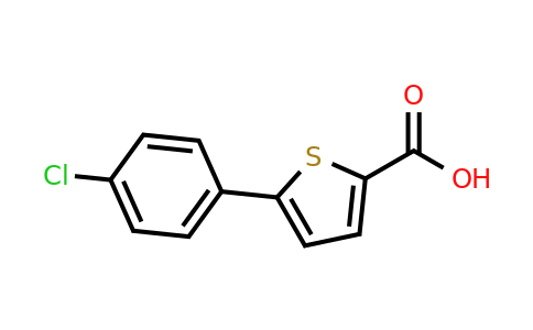 CAS 40133-14-0 | 5-(4-chlorophenyl)thiophene-2-carboxylic acid