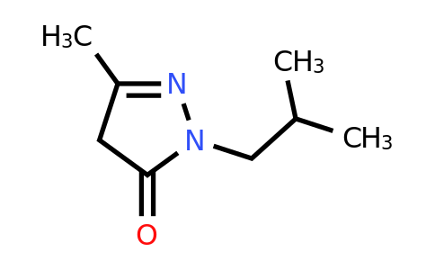 CAS 401465-31-4 | 3-methyl-1-(2-methylpropyl)-4,5-dihydro-1H-pyrazol-5-one