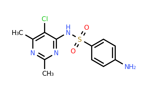 CAS 4015-18-3 | 4-Amino-N-(5-chloro-2,6-dimethylpyrimidin-4-yl)benzenesulfonamide