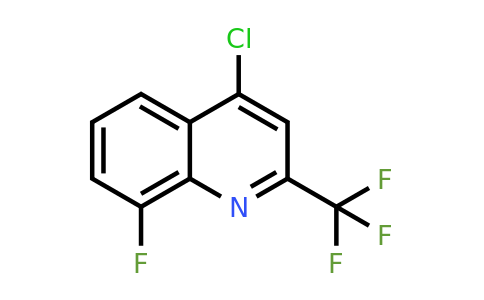 CAS 401567-85-9 | 4-Chloro-8-fluoro-2-(trifluoromethyl)quinoline