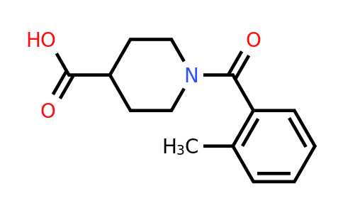 CAS 401581-31-5 | 1-(2-Methylbenzoyl)piperidine-4-carboxylic acid