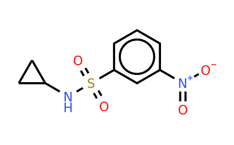 N-cyclopropyl 3-nitrobenzenesulfonamide