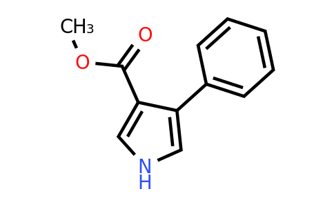 CAS 40167-34-8 | 4-Phenyl-1H-pyrrole-3-carboxylic acid methyl ester