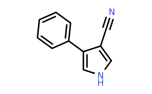 CAS 40167-37-1 | 4-Phenyl-1H-pyrrole-3-carbonitrile