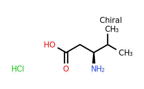 CAS 402587-64-8 | (S)-3-Amino-4-methylpentanoic acid hydrochloride