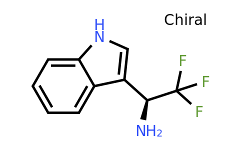 CAS 402617-60-1 | (1S)-2,2,2-trifluoro-1-(1H-indol-3-yl)ethan-1-amine