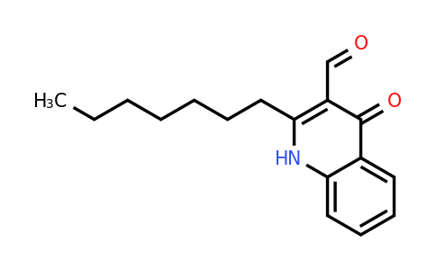 CAS 402718-53-0 | 2-Heptyl-4-oxo-1,4-dihydroquinoline-3-carbaldehyde