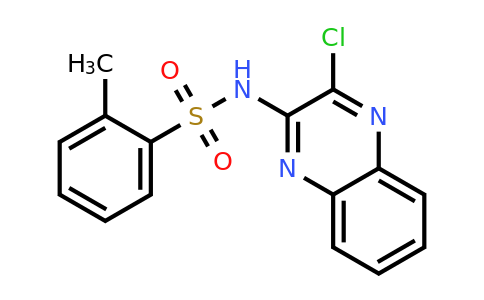 CAS 4029-40-7 | N-(3-chloroquinoxalin-2-yl)-2-methylbenzene-1-sulfonamide