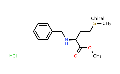 CAS 402929-60-6 | (S)-Methyl 2-(benzylamino)-4-(methylthio)butanoate hydrochloride