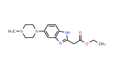 CAS 402948-37-2 | ethyl 2-(5-(4-methylpiperazin-1-yl)-1H-benzo[d]imidazol-2-yl)acetate