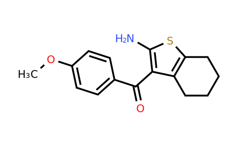 CAS 40312-30-9 | 3-(4-methoxybenzoyl)-4,5,6,7-tetrahydro-1-benzothiophen-2-amine