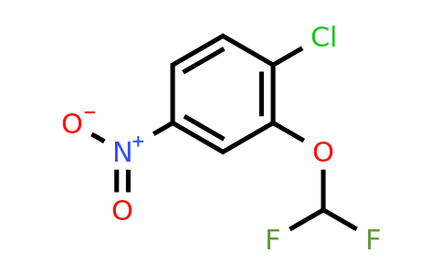 CAS 40319-62-8 | 1-chloro-2-(difluoromethoxy)-4-nitrobenzene