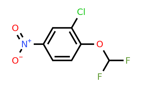 CAS 40319-63-9 | 2-Chloro-1-(difluoromethoxy)-4-nitrobenzene