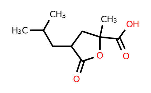 CAS 40344-07-8 | 2-methyl-4-(2-methylpropyl)-5-oxooxolane-2-carboxylic acid