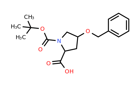CAS 40350-83-2 | 4-Benzyloxy-pyrrolidine-1,2-dicarboxylic acid 1-tert-butyl ester