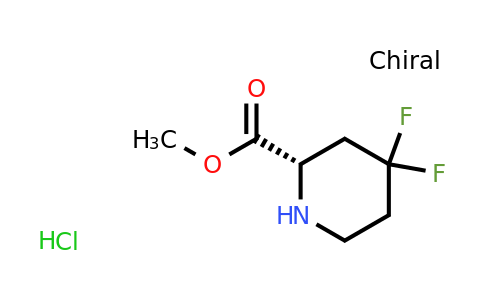 CAS 403503-70-8 | methyl (2S)-4,4-difluoropiperidine-2-carboxylate;hydrochloride