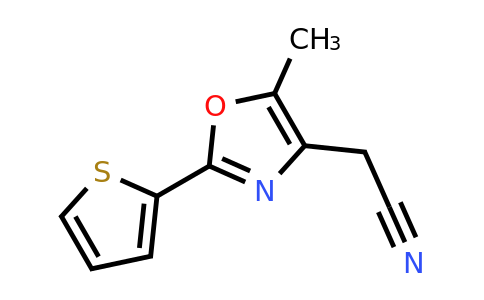 CAS 403611-87-0 | 2-[5-Methyl-2-(thiophen-2-yl)-1,3-oxazol-4-yl]acetonitrile