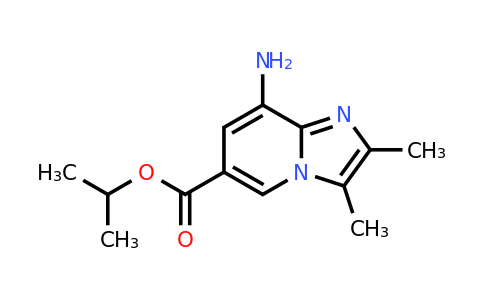 CAS 403668-97-3 | isopropyl 8-amino-2,3-dimethyl-imidazo[1,2-a]pyridine-6-carboxylate