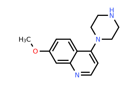CAS 4038-97-5 | 7-Methoxy-4-(piperazin-1-YL)quinoline
