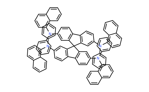 CAS 404001-42-9 | N2,N2',N7,N7'-tetra(naphthalen-1-yl)-N2,N2',N7,N7'-tetraphenyl-9,9'-spirobi[fluorene]-2,2',7,7'-tetraamine