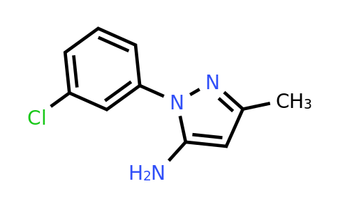 CAS 40401-41-0 | 1-(3-chlorophenyl)-3-methyl-1H-pyrazol-5-amine