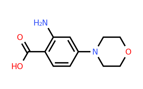 CAS 404010-74-8 | 2-amino-4-morpholinobenzoic acid