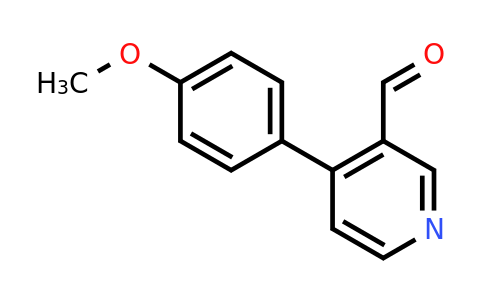CAS 404338-70-1 | 4-(4-Methoxyphenyl)pyridine-3-carbaldehyde