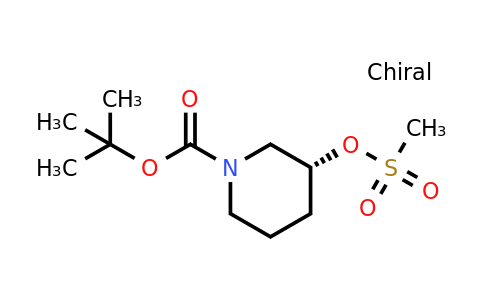 (R)-1-N-Boc-3-Methanesulfonyloxypiperidine